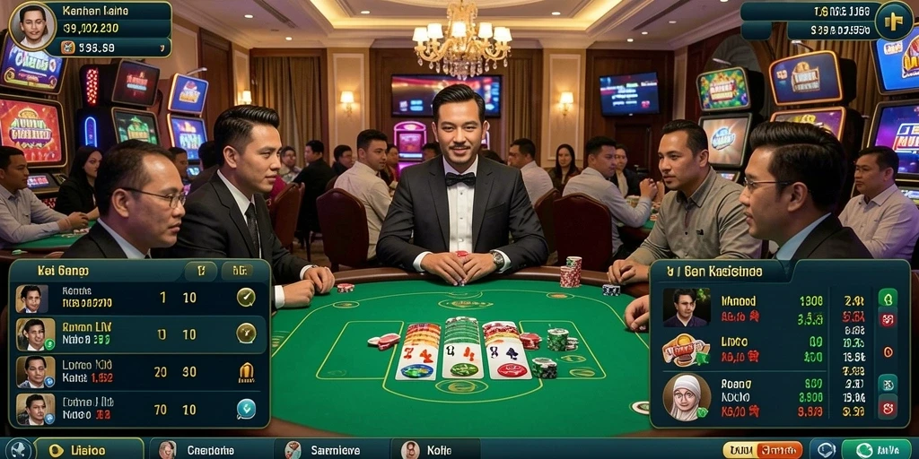 Tampilan karakter utama dalam aksi yang mendebarkan.