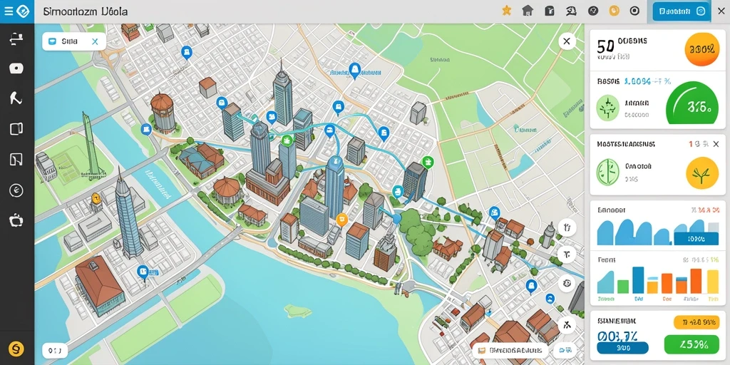 Layar utama permainan dengan berbagai pilihan slot.