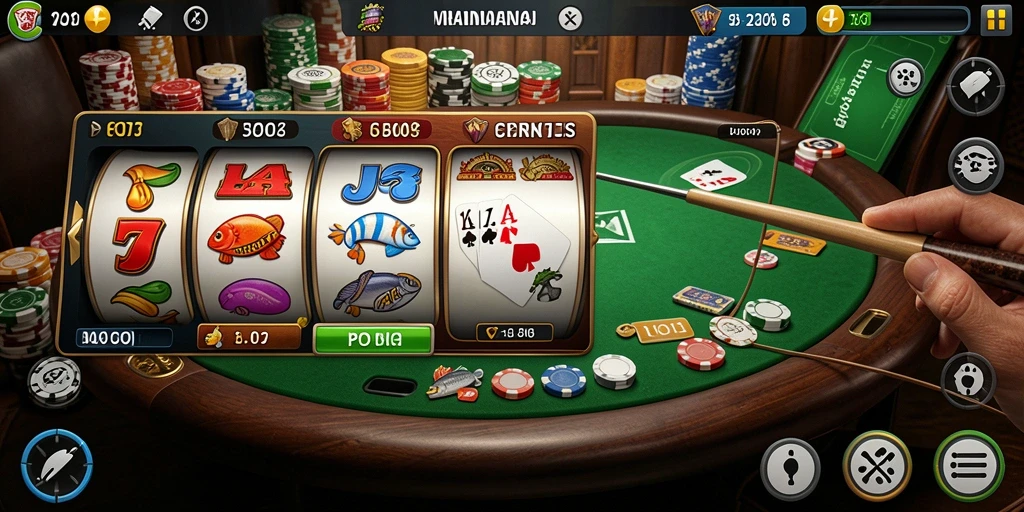 Tampilan awal C7890 yang menarik dan intuitif.