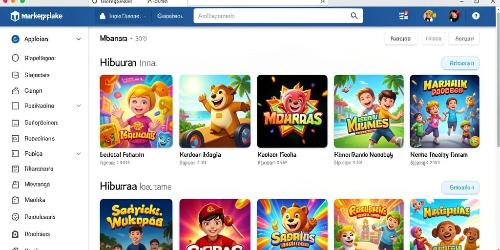 Screenshot menunjukkan antarmuka permainan yang informatif.