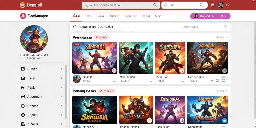 Tampilan antarmuka yang menarik dan intuitif.